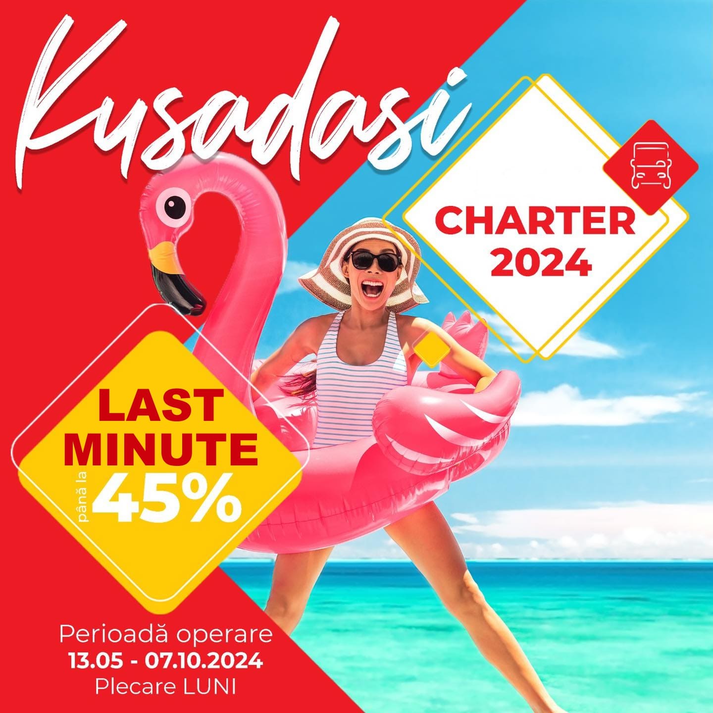 Oferte early booking vara 2024 Kusadasi - Turcia - pana la 30% reducere - charter autocar / avion - tarife - rezervari online - reduceri - hoteluri
