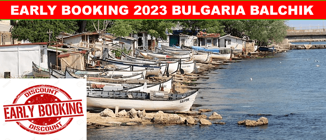 Oferte early booking vara 2023 statiunea Balchik Bulgaria - reducere 40% - tarife - rezervari online - hoteluri