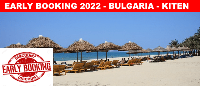 Oferte early booking vara 2022 statiunea Kiten Bulgaria - reducere 40% - rezervari online - tarife - hoteluri