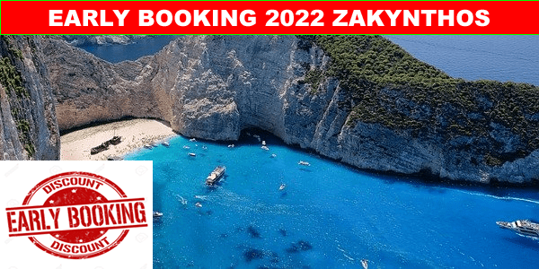 Oferte early booking Zakynthos vara 2022 - reducere 40% - Grecia - rezervari online - reduceri - hoteluri - vile